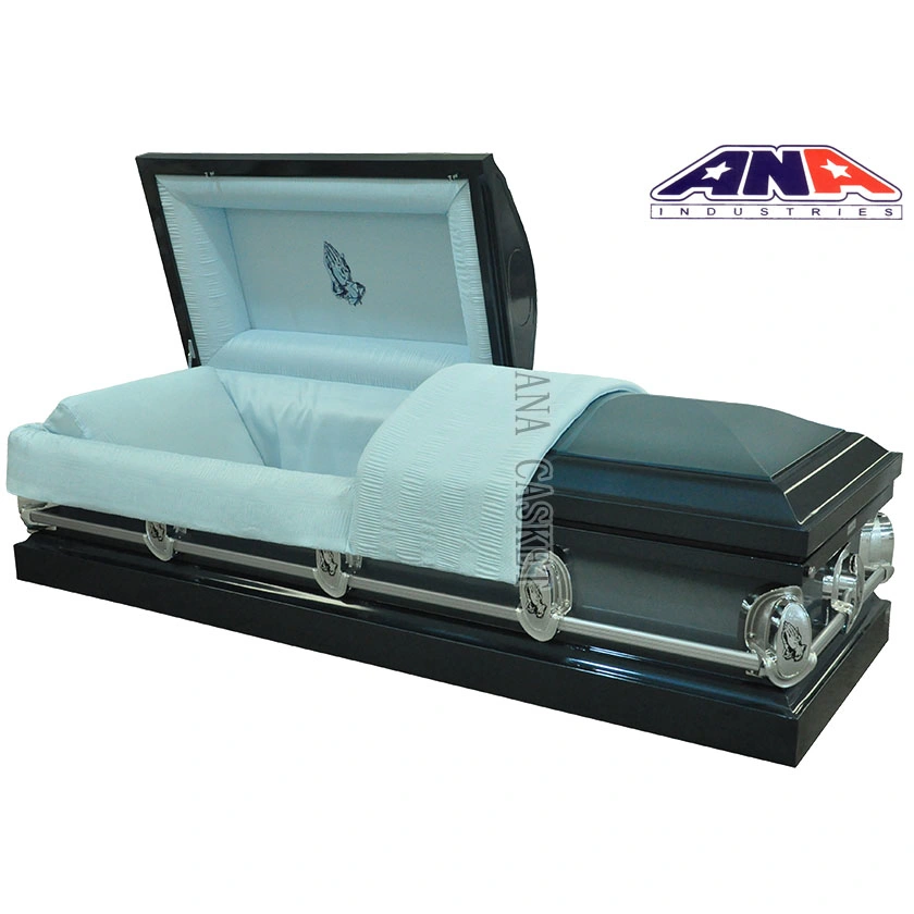 Most Popular American Style 20ga Steel Funeral Metal Casket